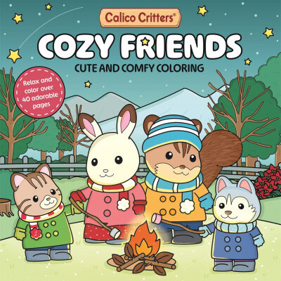 Cozy Friends Coloring Book